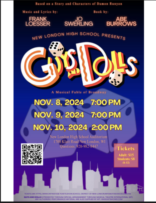 New London HS Musical "Guys and Dolls"